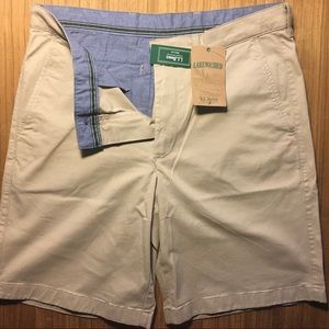 LL Bean men’s khaki shorts size 34 new w/ tags